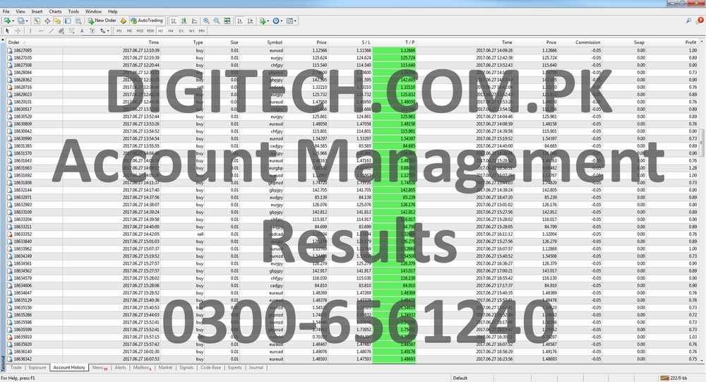 Mt4 Forex Account Management Trading Statement